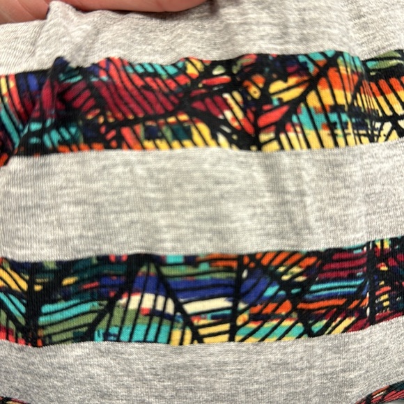 Large lularoe striped Carly EUC - Picture 3 of 4